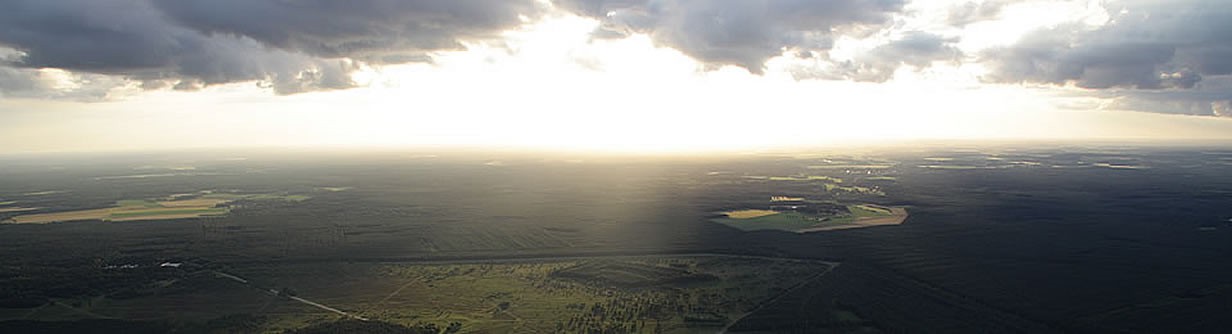 Landscape at sunset